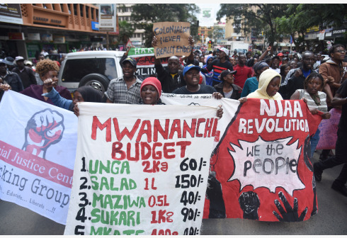 KENYA-NAIROBI-FINANCE BILL 2023-PROTESTS