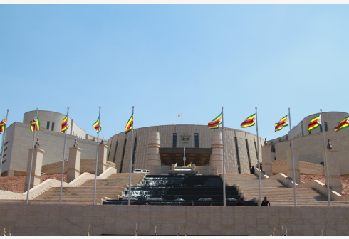 Zimbabwe's parliament moves to new building